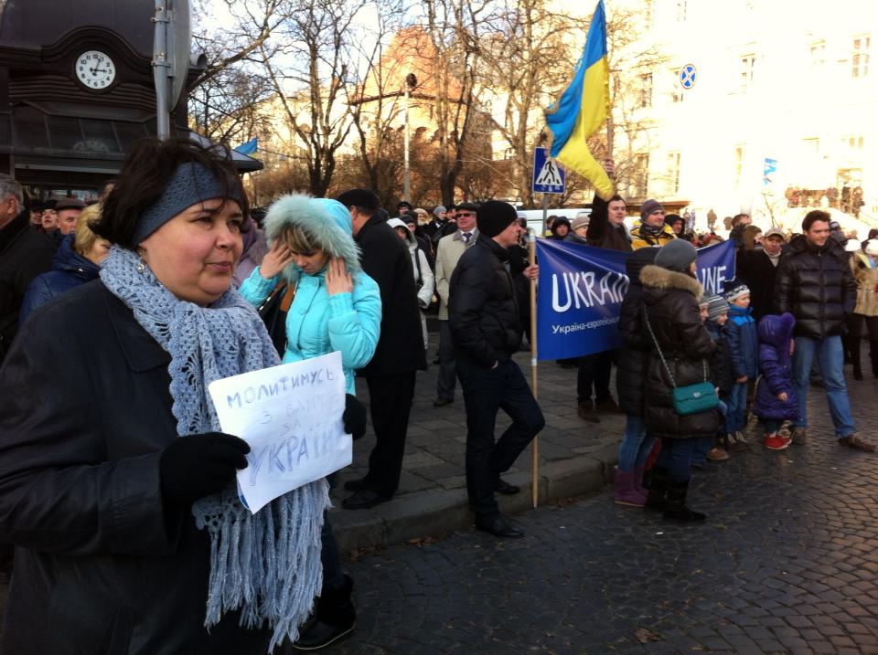 Молитва за Україну, Евромайдан