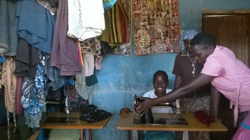 Майстерня пошиву одягу в Уганді