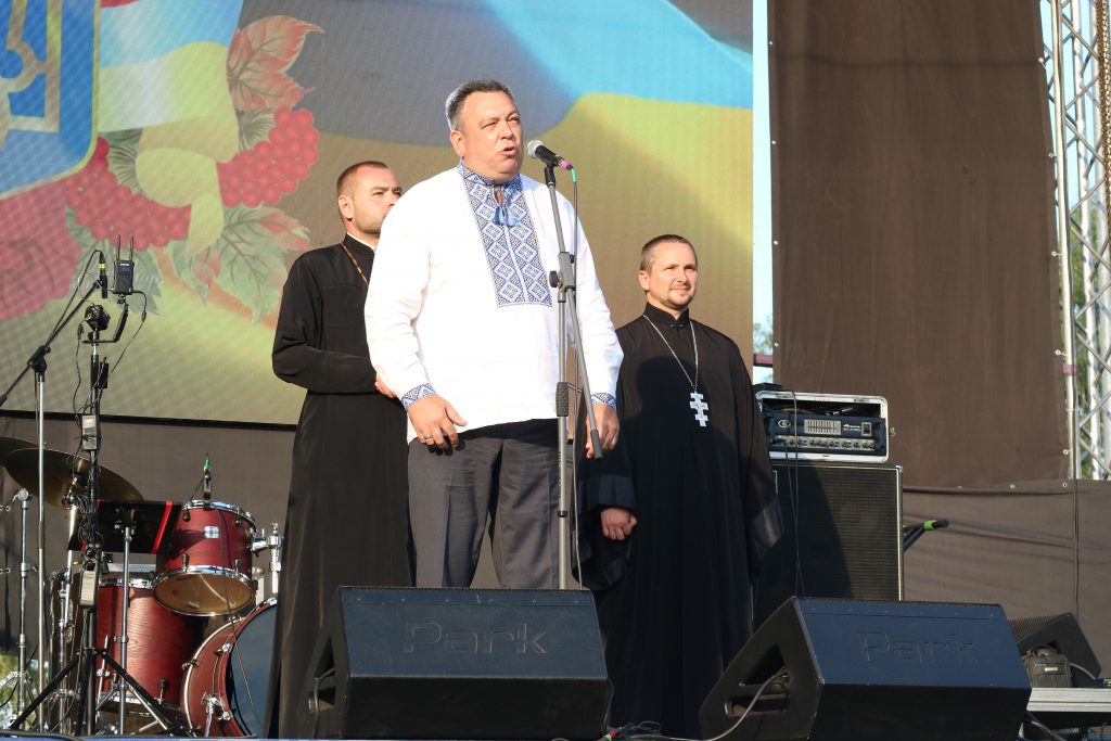 Представники духовенства взяли участь у відзначенні Дня Незалежності України в Черкасах