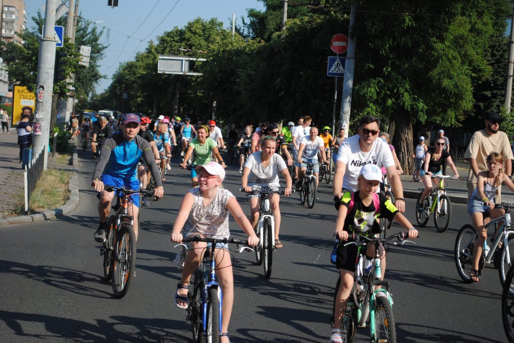 Черкащани проїхалися велопробігом на підтримку сімейних цінностей
