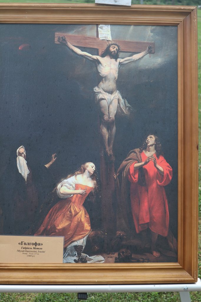 Християни в Черкасах провели євангелізацію за допомогою картин