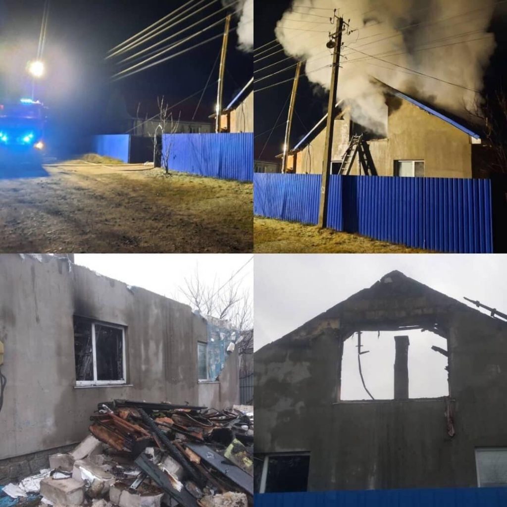 Згорів дім священника: на Черкащині без домівки залишилась родина з п’ятьма дітьми